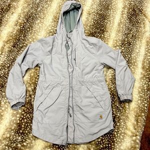 Carhartt rain jacket. Size xs